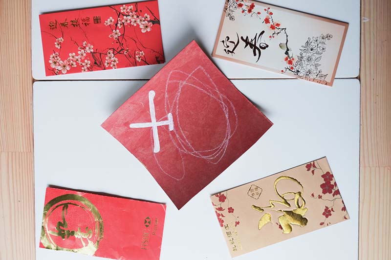 Crafting Chinese New Year Banners With Toddler